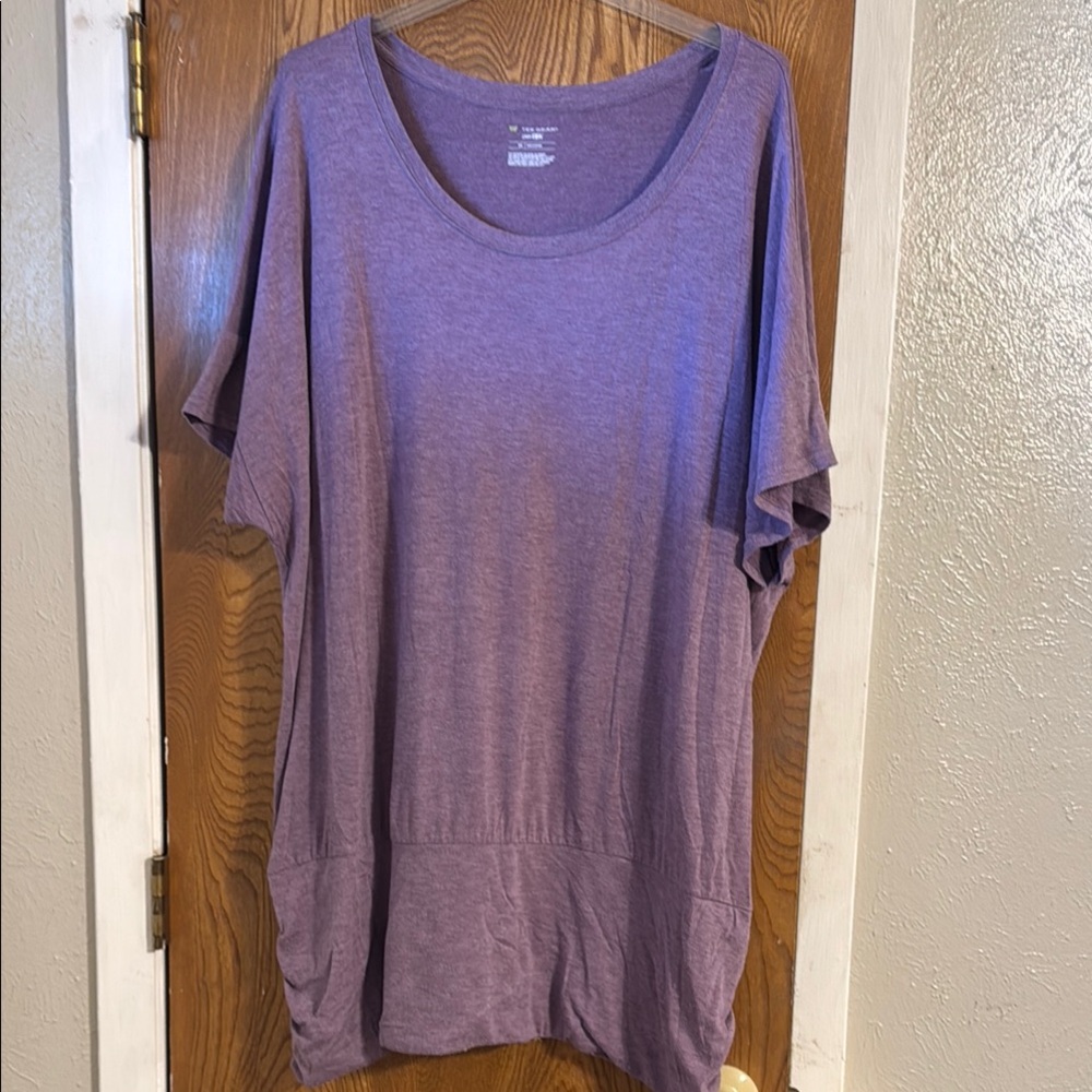 Tek Gear Purple Oversized Short Sleeve T-Shirt
